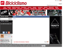 Tablet Screenshot of biciciclismo.es